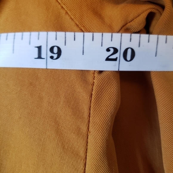 Mustard Zara Trafaluc High Low Blouse - Picture 6 of 16